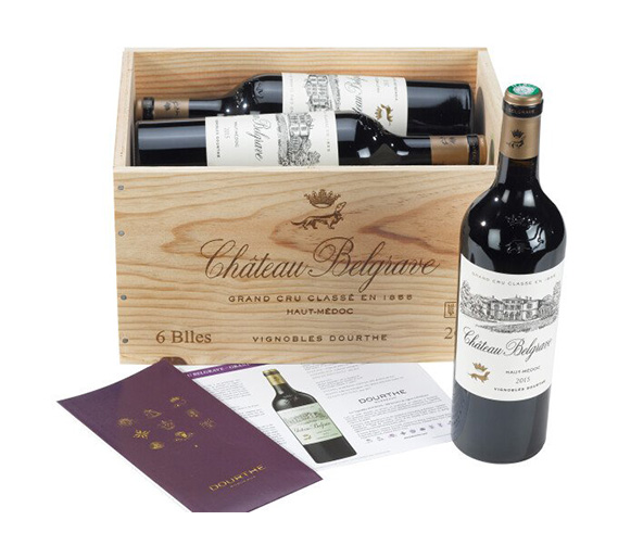 Coffret Bouteilles Du Domaine Vignobles Dourthe Ch Teau Belgrave Haut